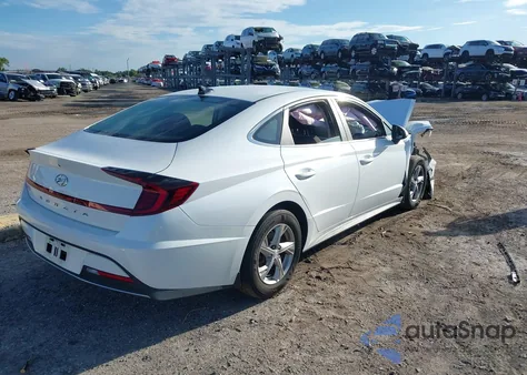 2021 Hyundai Sonata Se из США, поврежденный, VIN 5NPEG4JA7MH073231